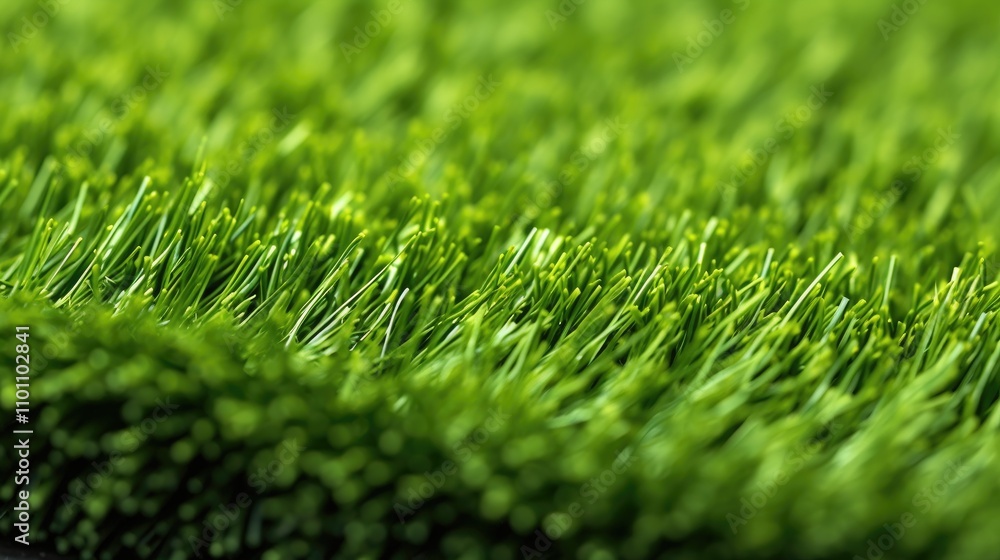 Leinwandbilder artificial grass texture close-up for backgrounds and design projects showcasing vibrant green synth