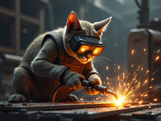 welder at work