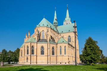 Archicathedral Basilica of St. Stanislaus Kostka in Łódź, Lodz Voivodeship, Poland