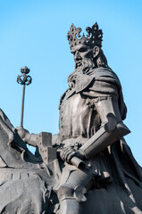 Monument to King Casimir the Great in Bydgoszcz, Kuyavian-Pomeranian Voivodeship, Poland	
