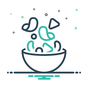 recommend clip art: Mix icon for snacks