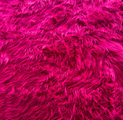 Fototapeta premium A close up of a pink fur texture