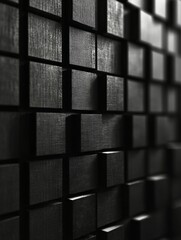 minimalist 3d black background