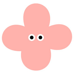 Obraz premium Cute Doodle Abstract Shape