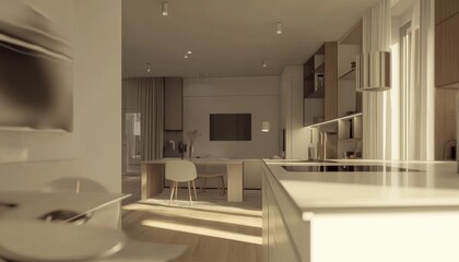 Elegant and Sophisticated Modern Kitchen Interior Design