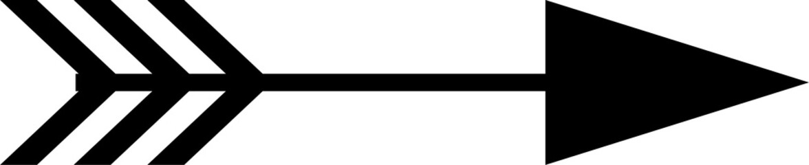 Black arrow icon png