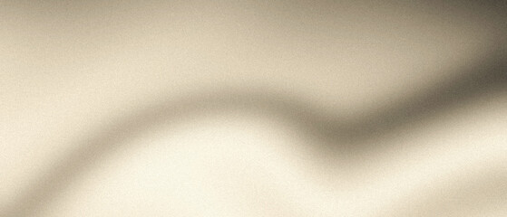 Abstract grainy banner background white beige gradient abstract poster header cover backdrop design, glowing noise texture effect