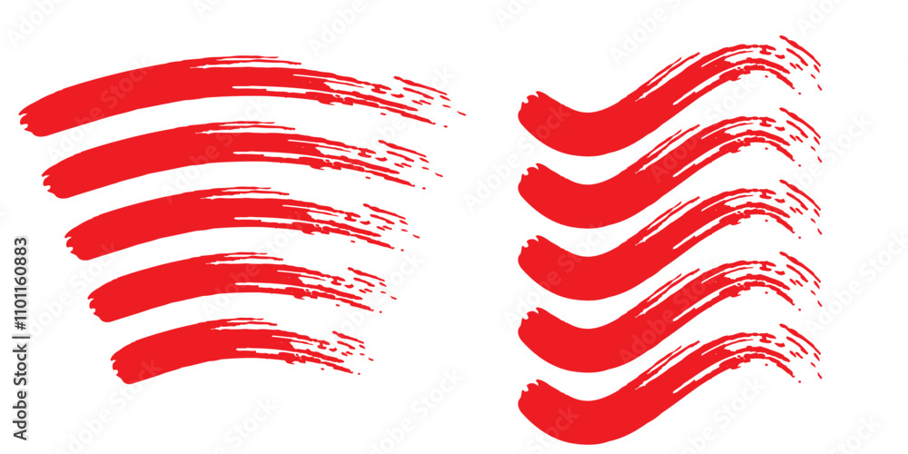 Poster mega vector brush strokes collection, ink splatters,grungy painted lines,artistic design elements:wa