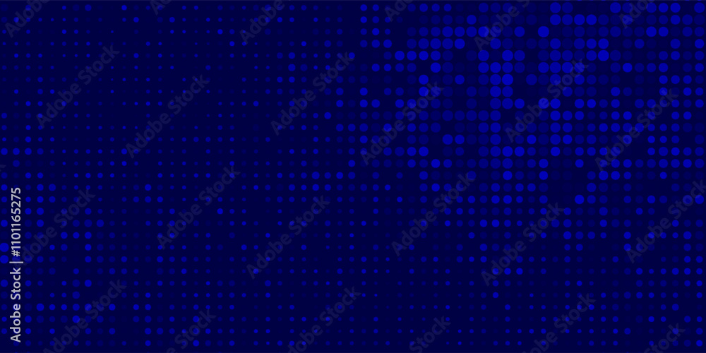 Poster blue tech finance fintech background abstract pixel pattern. abstract business tech science vector b