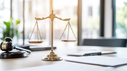 Scales of Justice: A Representation of Law and Fairness