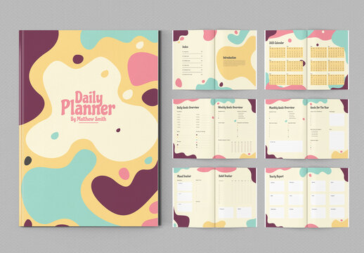 Daily Planner Template Layout