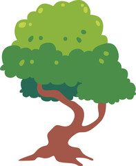 Tree Cartoon Illustration