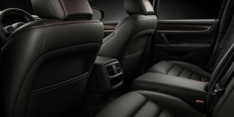 Obraz premium Luxury Car Interior