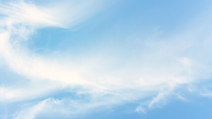 Obraz premium Blue sky and clouds background