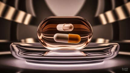 近未来的なカプセル