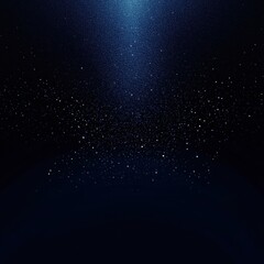 Fototapeta premium A mesmerizing deep space scene filled with shimmering stars, evoking wonder and tranquility against a dark backdrop.