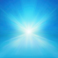 Obraz premium A serene blue abstract image radiating light and tranquility, perfect for calming backgrounds or meditation.