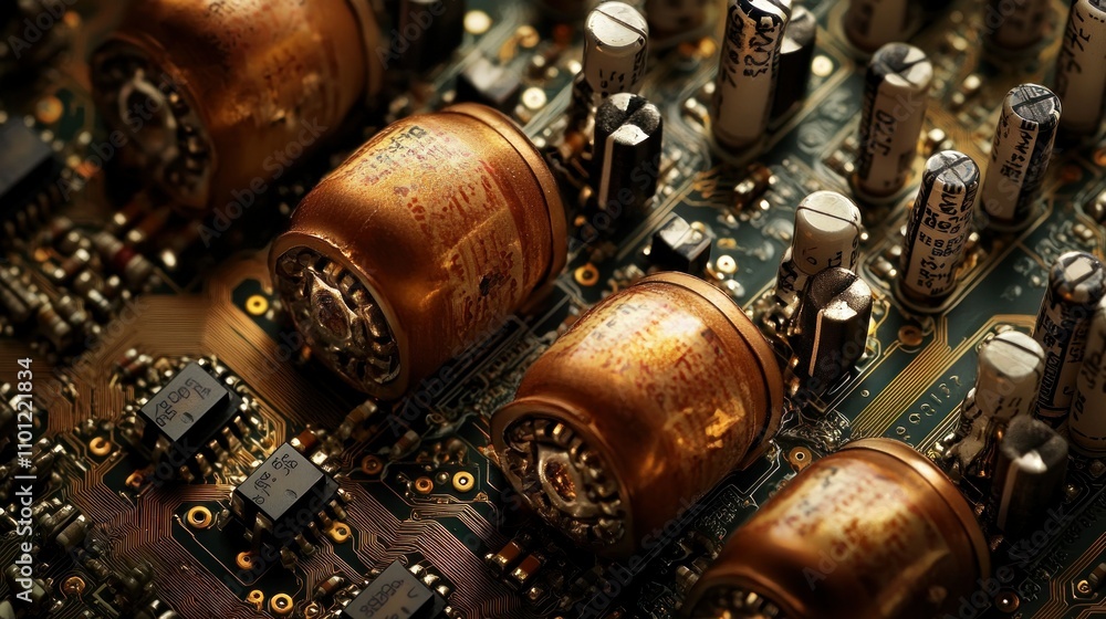 Poster radio frequency capacitors are used in radio receiver power supplies, designed to handle high freque