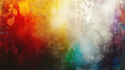 Fototapeta premium Abstract colorful textured background with vibrant hues and grunge effect.