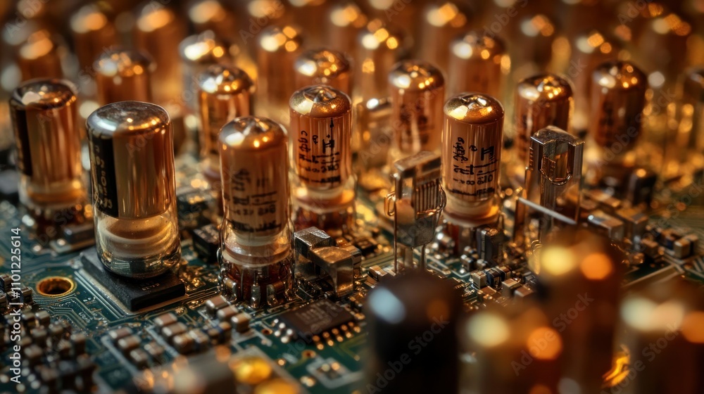 Poster radio frequency capacitors are used in radio receiver power supplies, designed to handle high freque