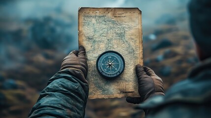 handling a military compass and map survival outdoors and military them
