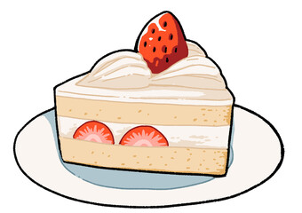 いちごのショートケーキ