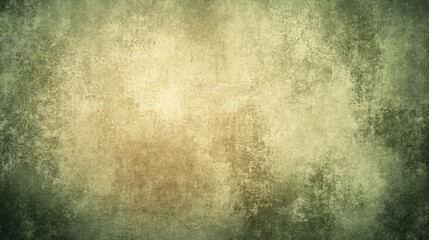 Obraz premium Abstract grunge textured background in olive green and beige tones.