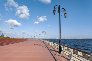 pier in the sea