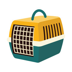 Pet Carrier Vector Illustration - 01