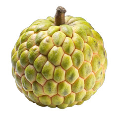 Obraz premium Atemoya fruit isolated on transparent background