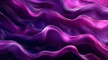 Obraz premium Abstract Purple Wave Background Illustration