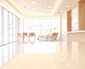 Fototapeta premium Modern Hospital Waiting Area