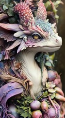 Enchanted Forest Dragon: A Masterpiece of Sculptural Fantasy
