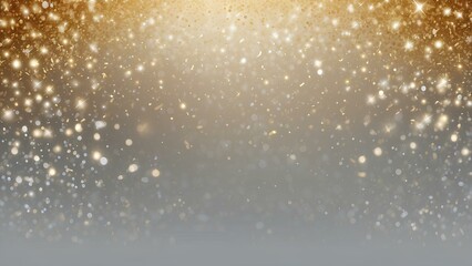 Soft Golden Glitter Background - Elegant and Festive Design for Celebrations