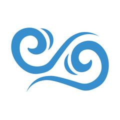 Fototapeta premium Wave Icon