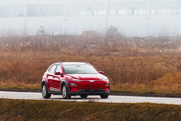 Futuristic Electric Car Cruises Silently Toward a Greener Tomorrow