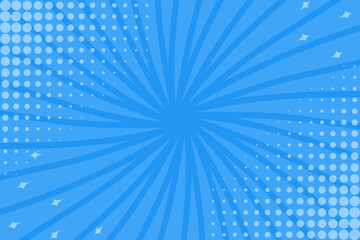 Sunburst  pop art,Comic book style background with sunbeam rays,latar kartun manga art vintage vector ilustration