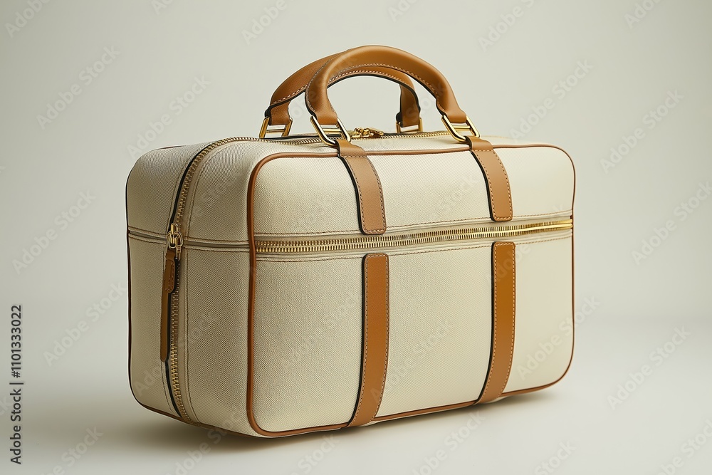 Poster stylish handbag with elegant design and luxurious detailing on display