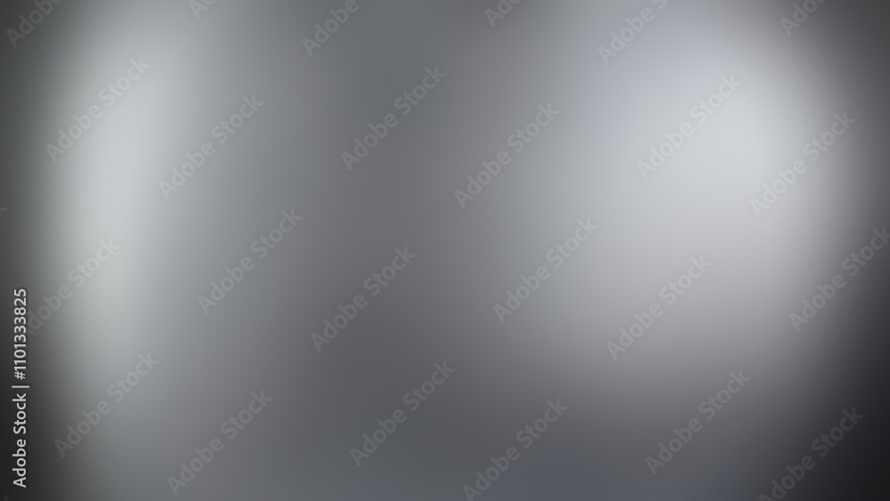 Aufkleber blurred silver metal gradient background with smooth texture creating a clean and sophisticated desi