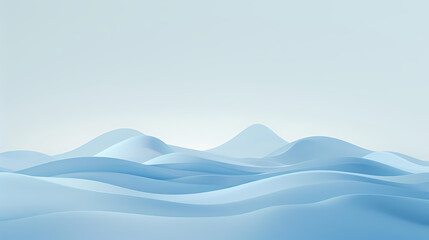 winter mountain landscape