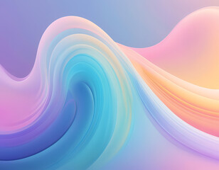 abstract colorful background with waves