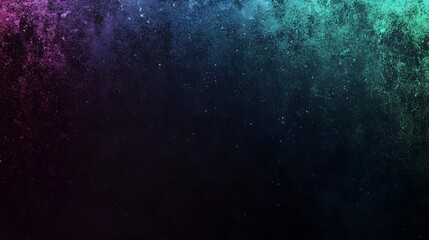 A textured abstract gradient featuring vivid colors like purple, teal, and black, ideal for artistic or background designs.  .