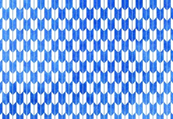 水彩の和柄　矢絣柄