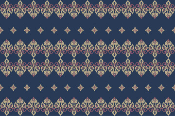 Beautiful Thailand,thai pattern. seamless ,Traditional ethnic,fabric pattern for textiles,rugs, wallpaper,clothing, sarong, batik,wrap,embroidery,print,background,cover,vector illustration