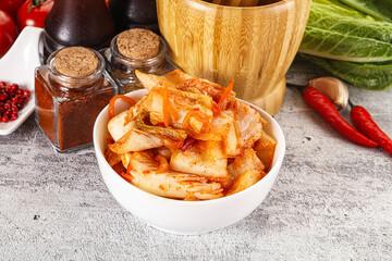 Korean cuisine fermented cabbage kimchi