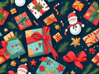 abstract christmas background
