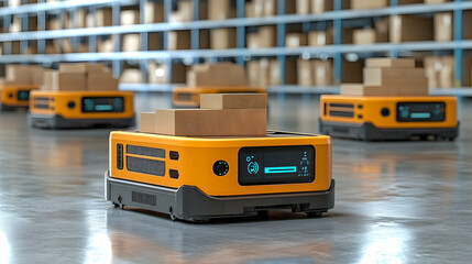 Automated Warehouse Robot, Efficient Cargo Transport System in Modern Logistics