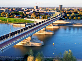 Fototapeta premium Nijmegen Gelderland Nederland City