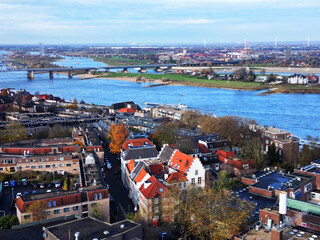 Obraz premium Nijmegen Gelderland Nederland City