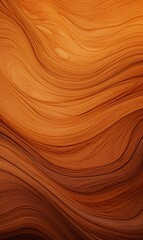 Fototapeta premium Brown abstract background with wave shapes